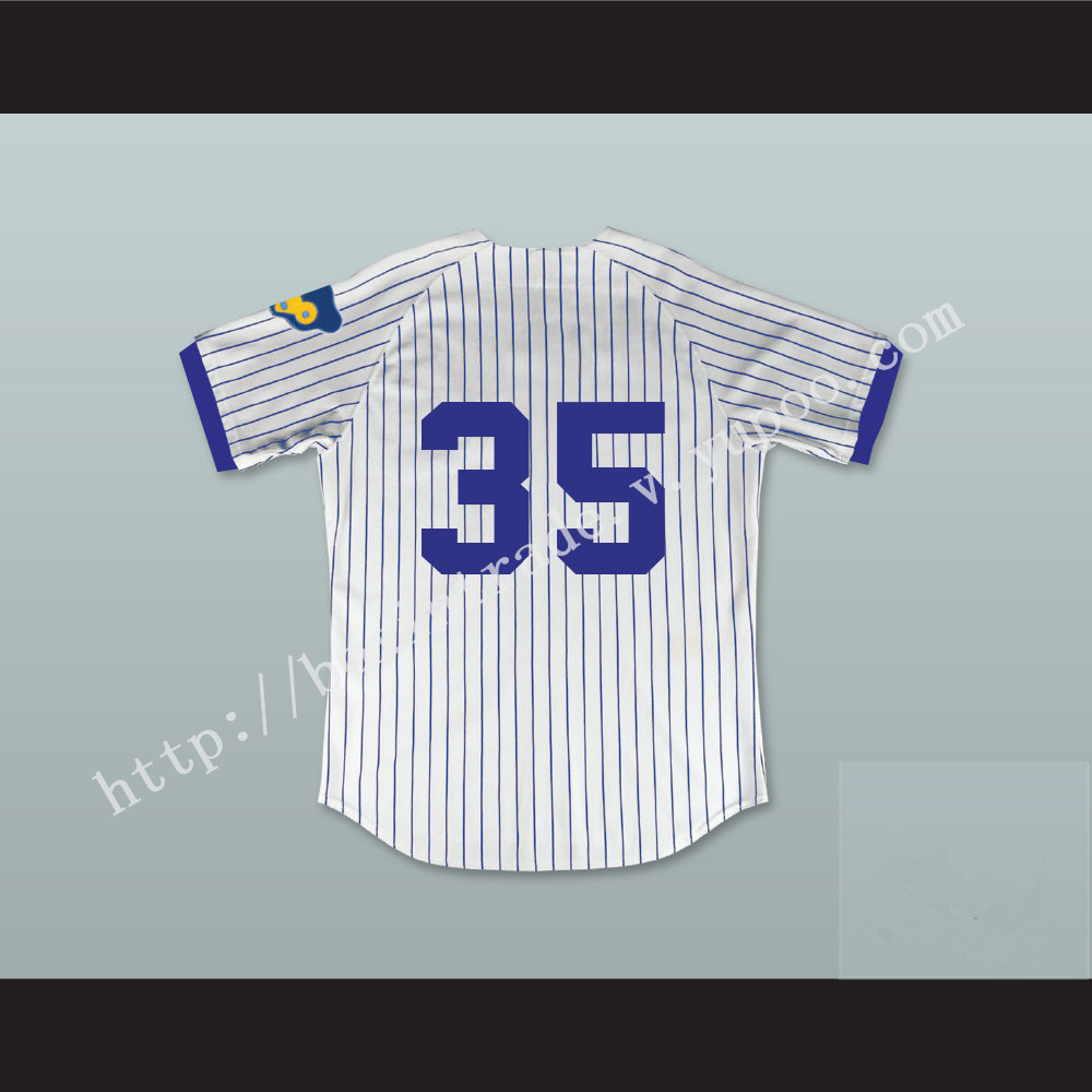 Richard Pryor Montgomery Brewster 35 Pinstriped Baseball Jersey Brewster's Millions