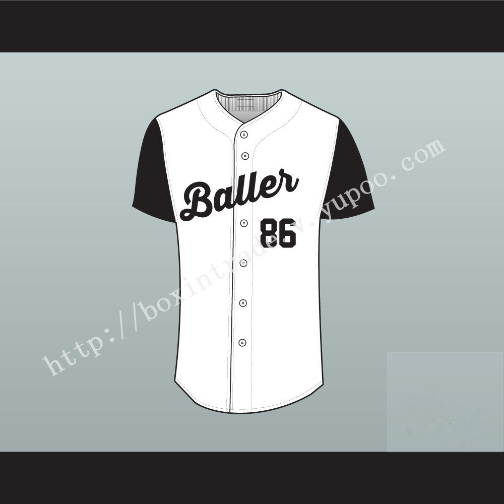 Baller Baseball Jersey Stitch Sewn Any Player or Number New