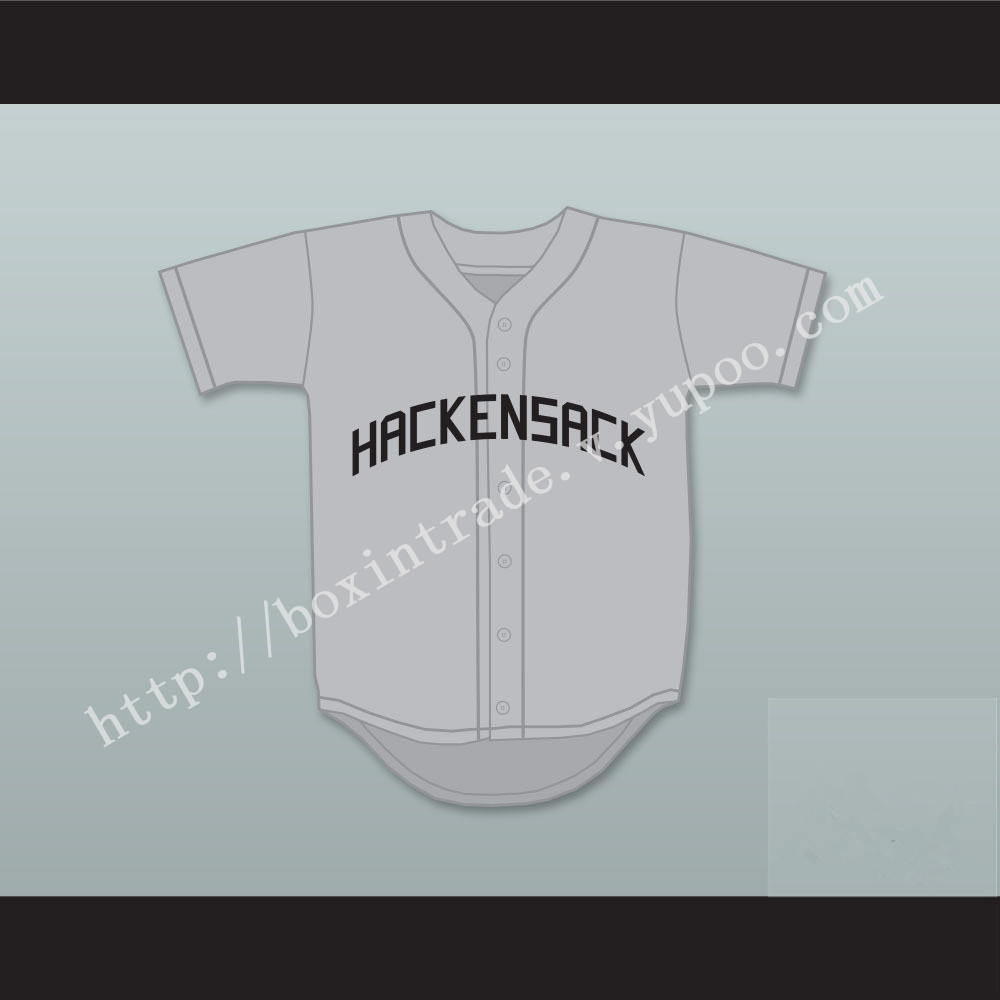 Coach Charley Pegler 1 Hackensack Bulls Gray Baseball Jersey Brewster's Millions