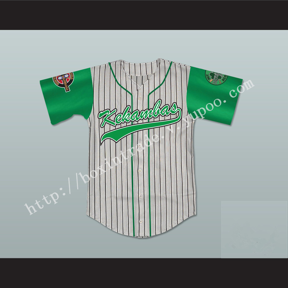 Coach Conor O'Neill Kekambas Baseball Jersey with ARCHA and Duffy's Patches