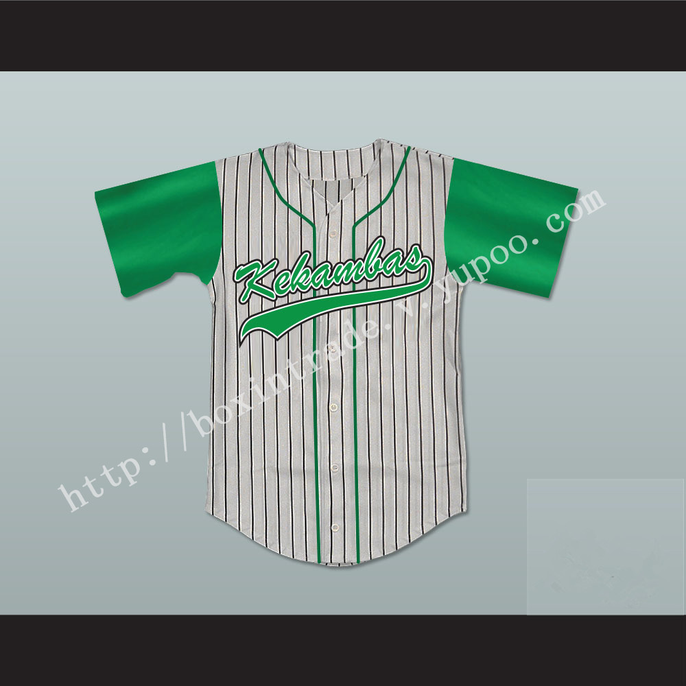 Keanu Reeves Coach Conor O'Neill Kekambas Baseball Jersey Hardball