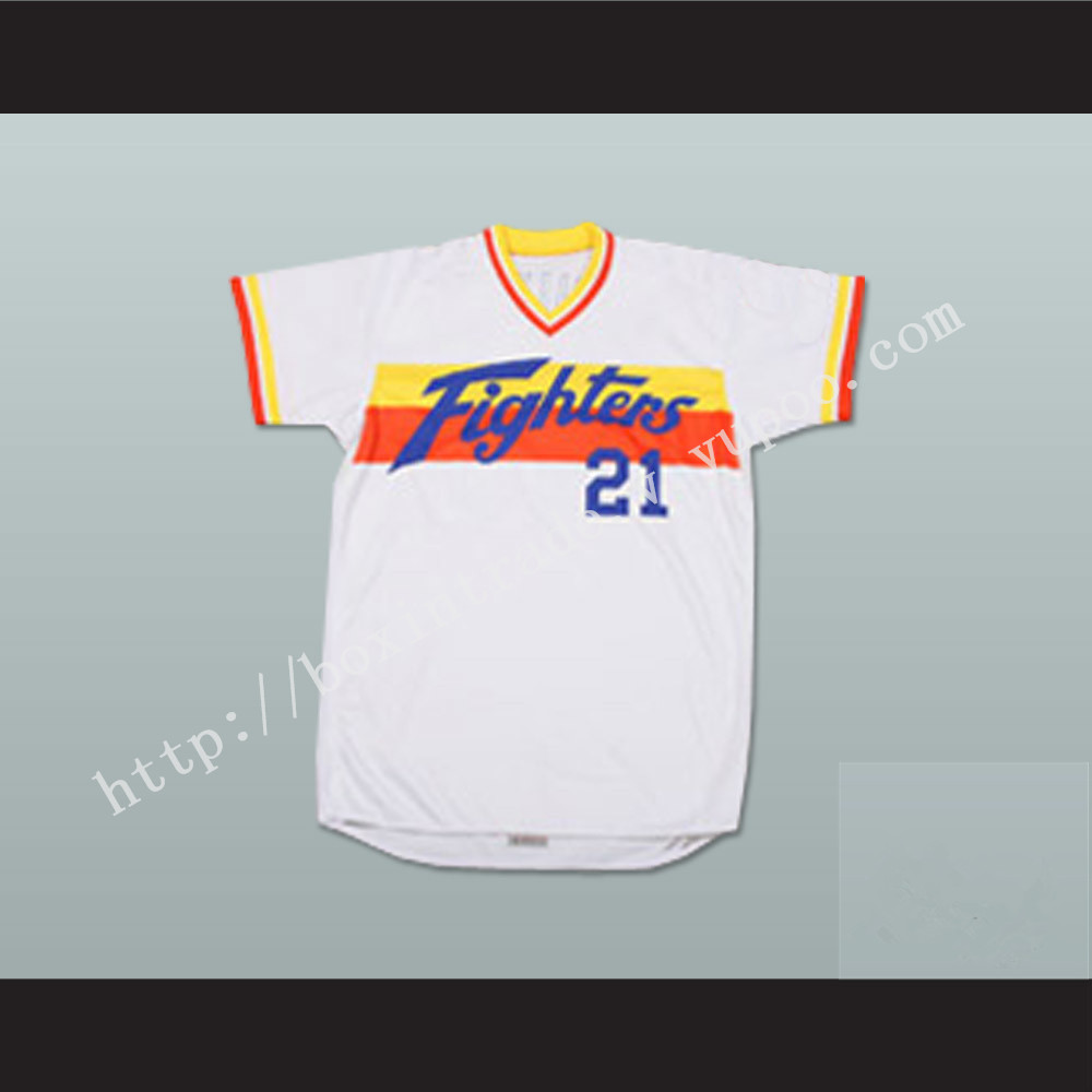 Yukihiro Nishizaki 21 Hokkaido Nippon-Ham Fighters Baseball Jersey Stitch Sewn