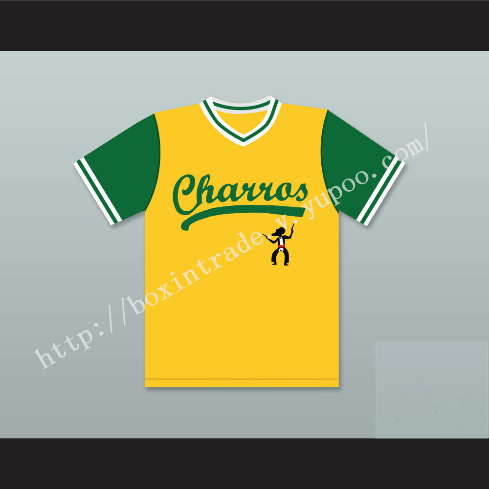 Kenny Powers 55 Charros Away Baseball Jersey Eastbound & Down