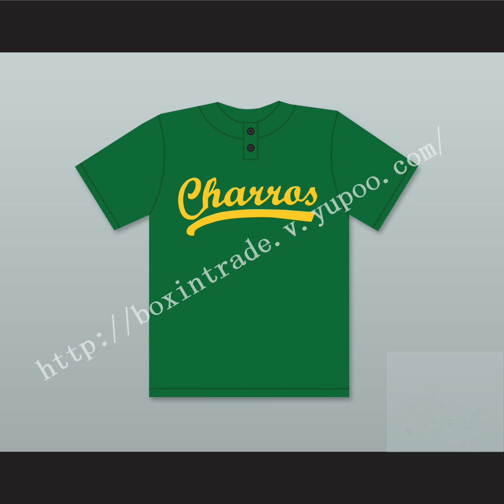 Kenny Powers 55 Charros Practice Home Baseball Jersey Eastbound & Down