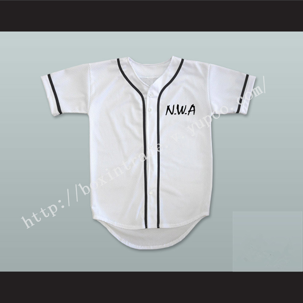 N.W.A. Dr. Dre 92 White Baseball Jersey