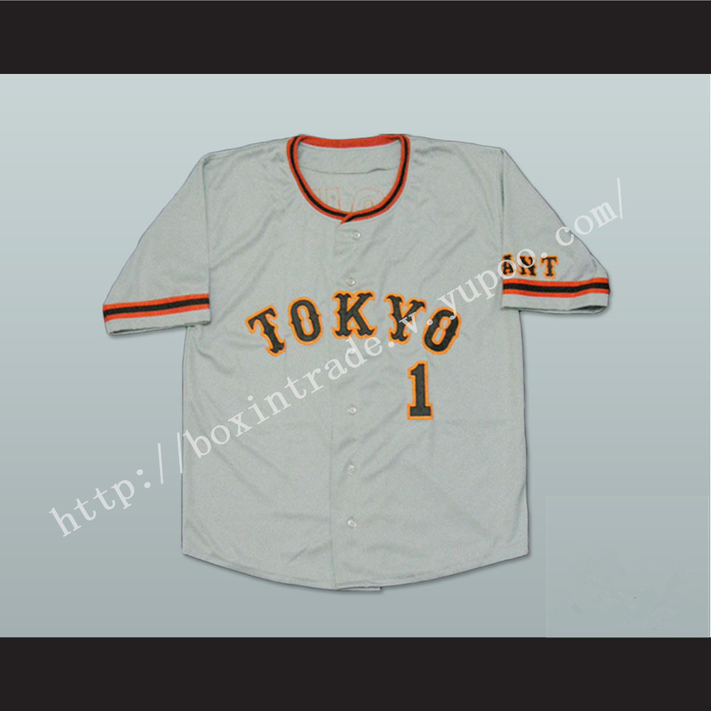 Sadaharu Oh Tokyo Giants Baseball Jersey Sewn Any Size New