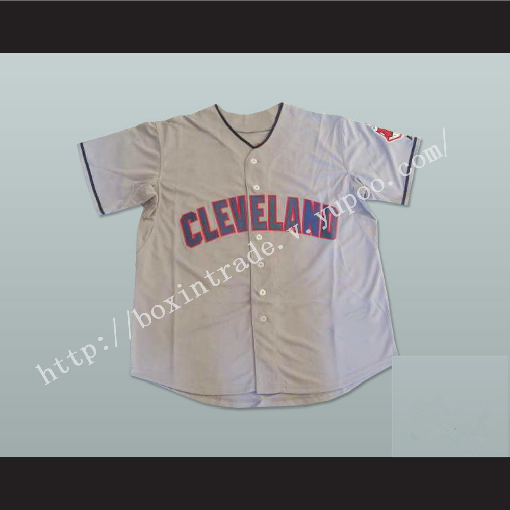 Rick Vaughn Wild Thing Major League Baseball Jersey Gray