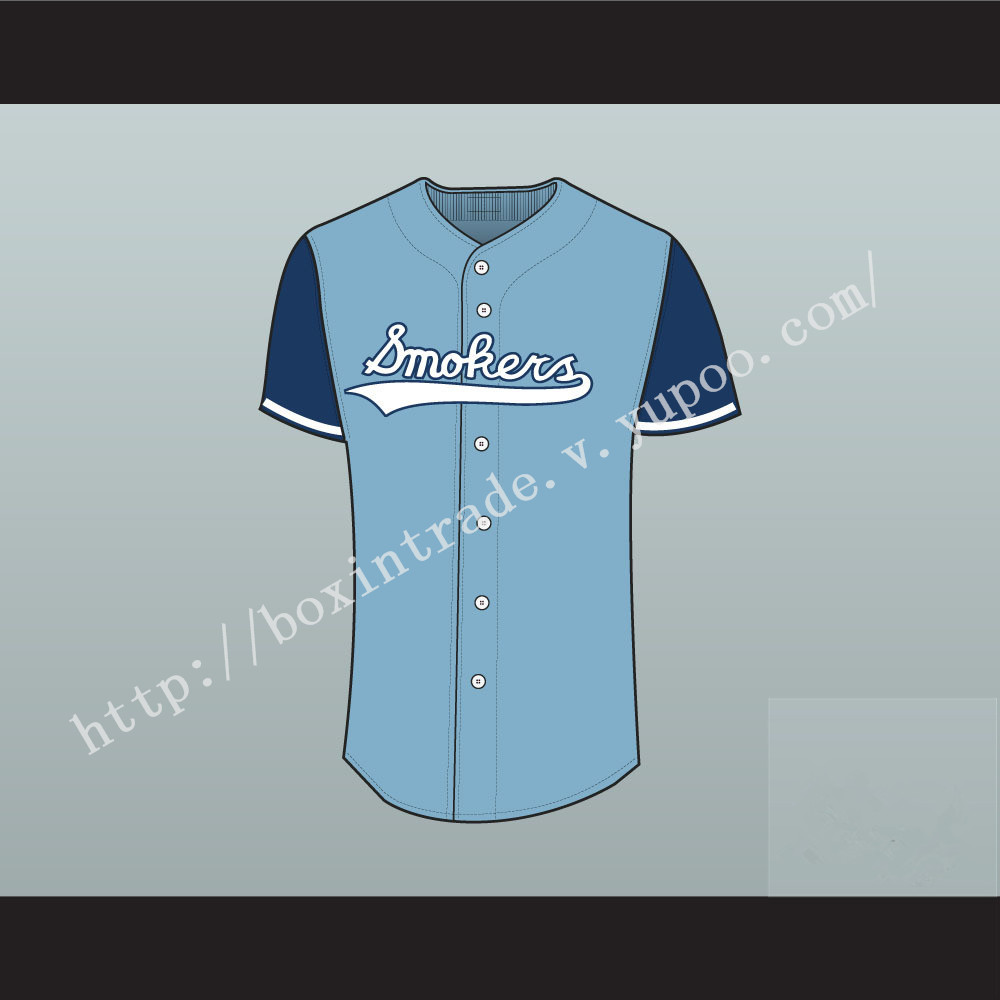 Tampa Smokers Baseball Jersey Stitch Sewn Any Player Light Blue