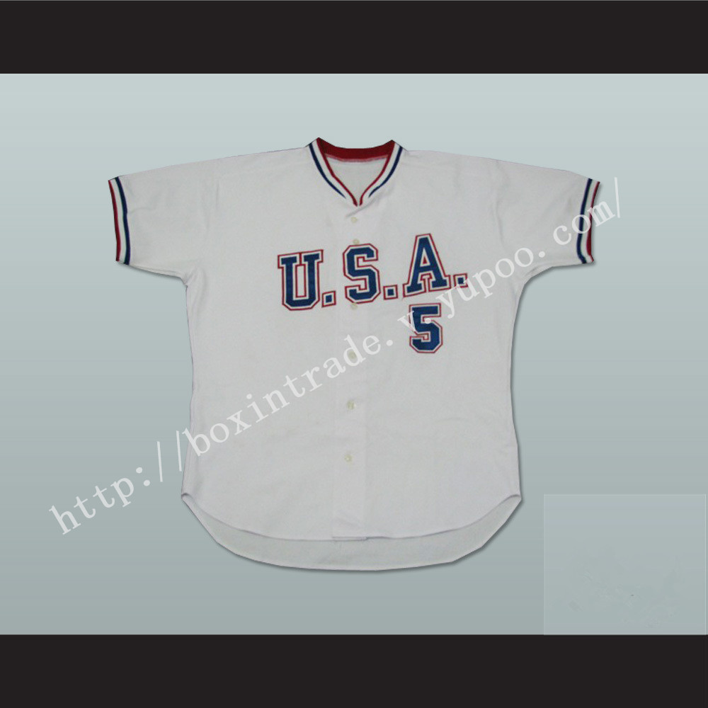 Matt LaPorta 5 USA Team Baseball Jersey New Any Size or Player