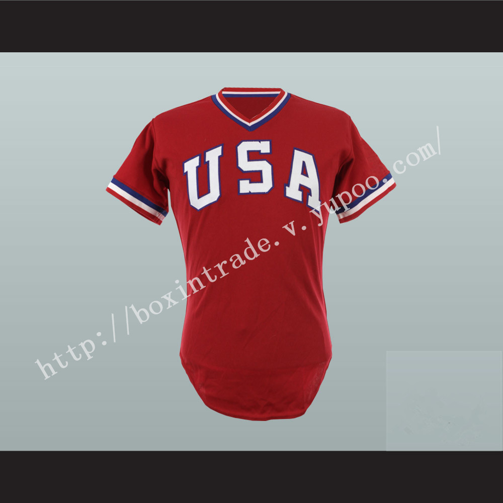 Coach Tom Hoffman USA Team Baseball Jersey New Any Size or Player