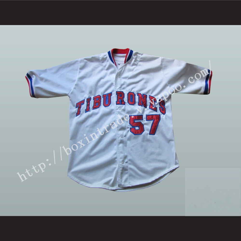 Venezuela Tiburones Sharks 57 Baseball Jersey