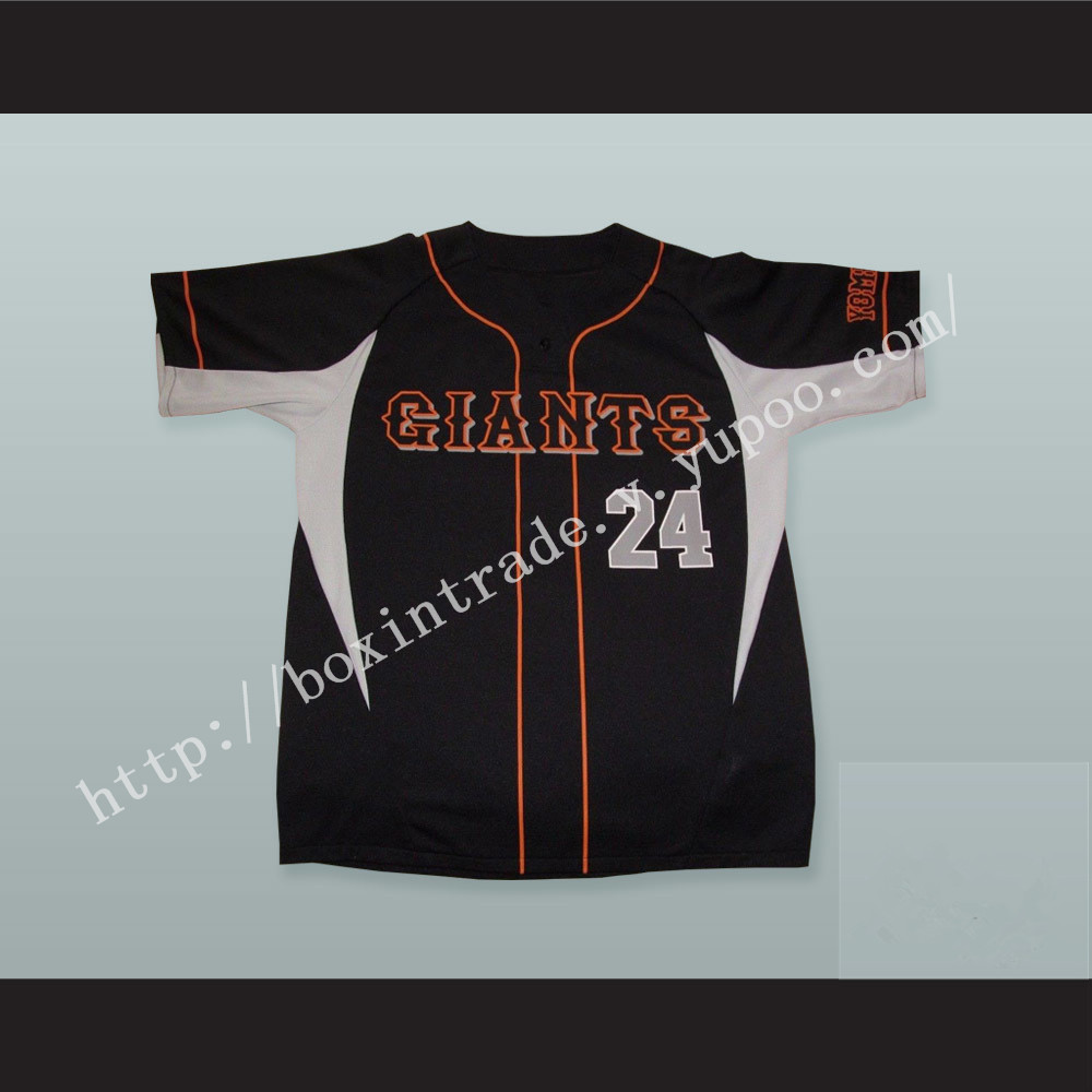 Yoshinobu Takahashi 24 Yomiuri Giants Black Baseball Jersey