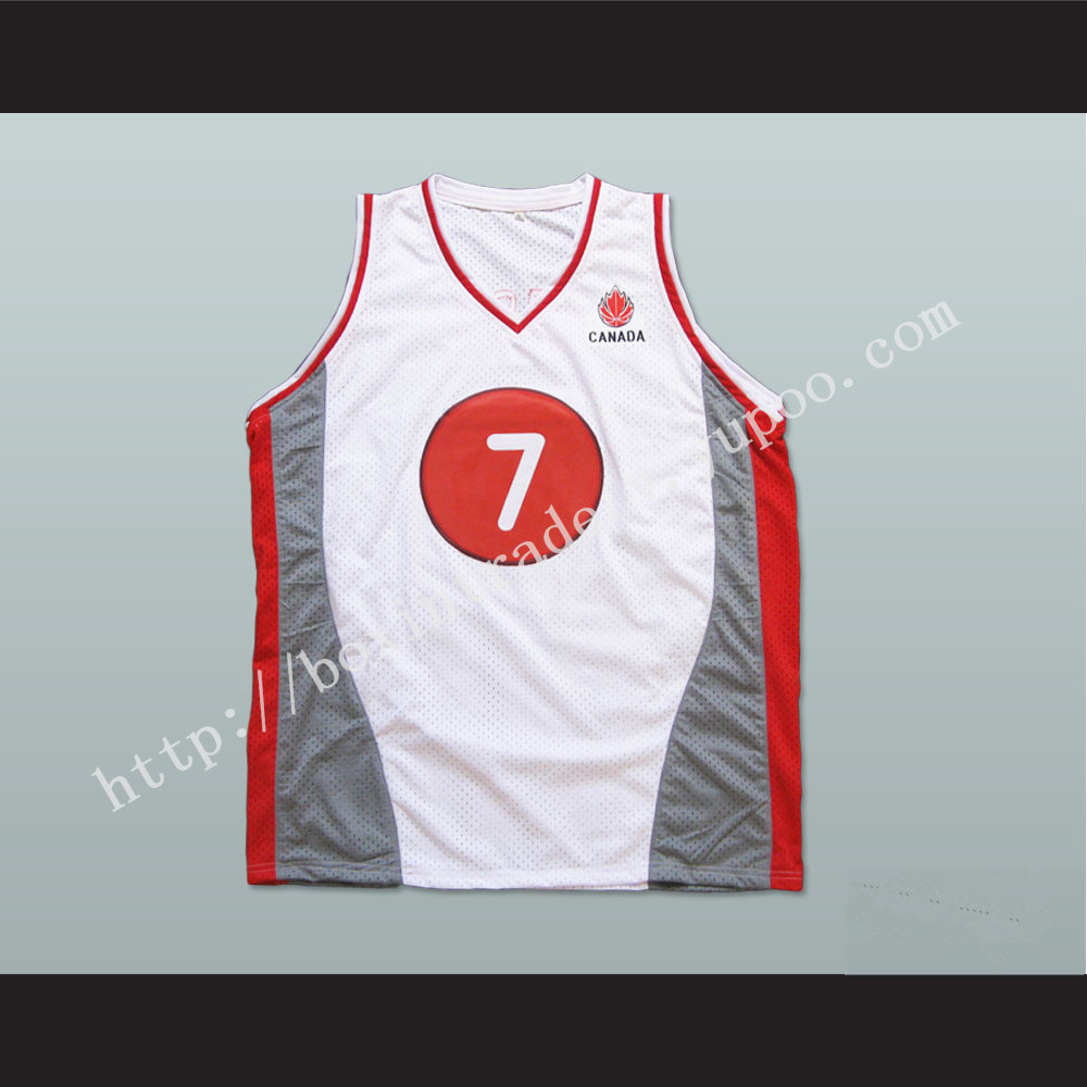 Steve Nash Canada White Basketball Jersey