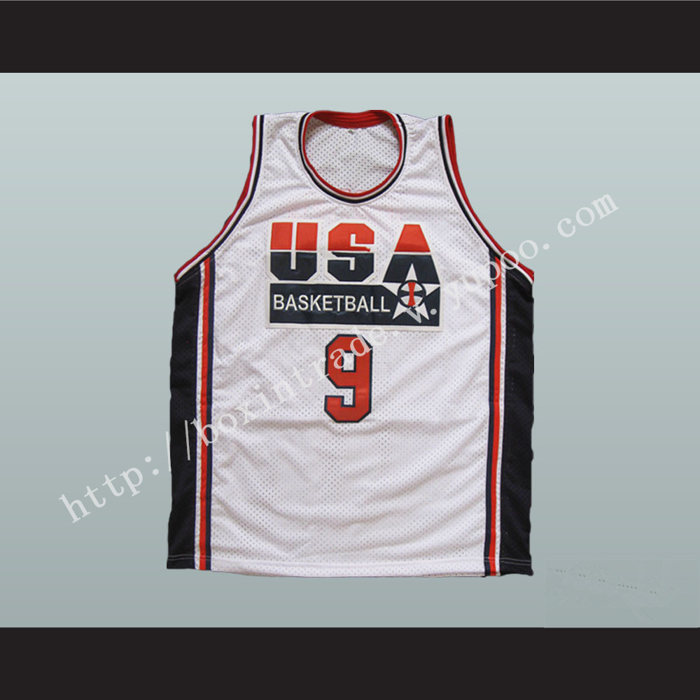 Michael Jordan 9 USA Basketball Jersey