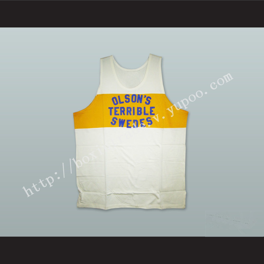 1925 Olson's Terrible Swedes 7 Basketball Jersey