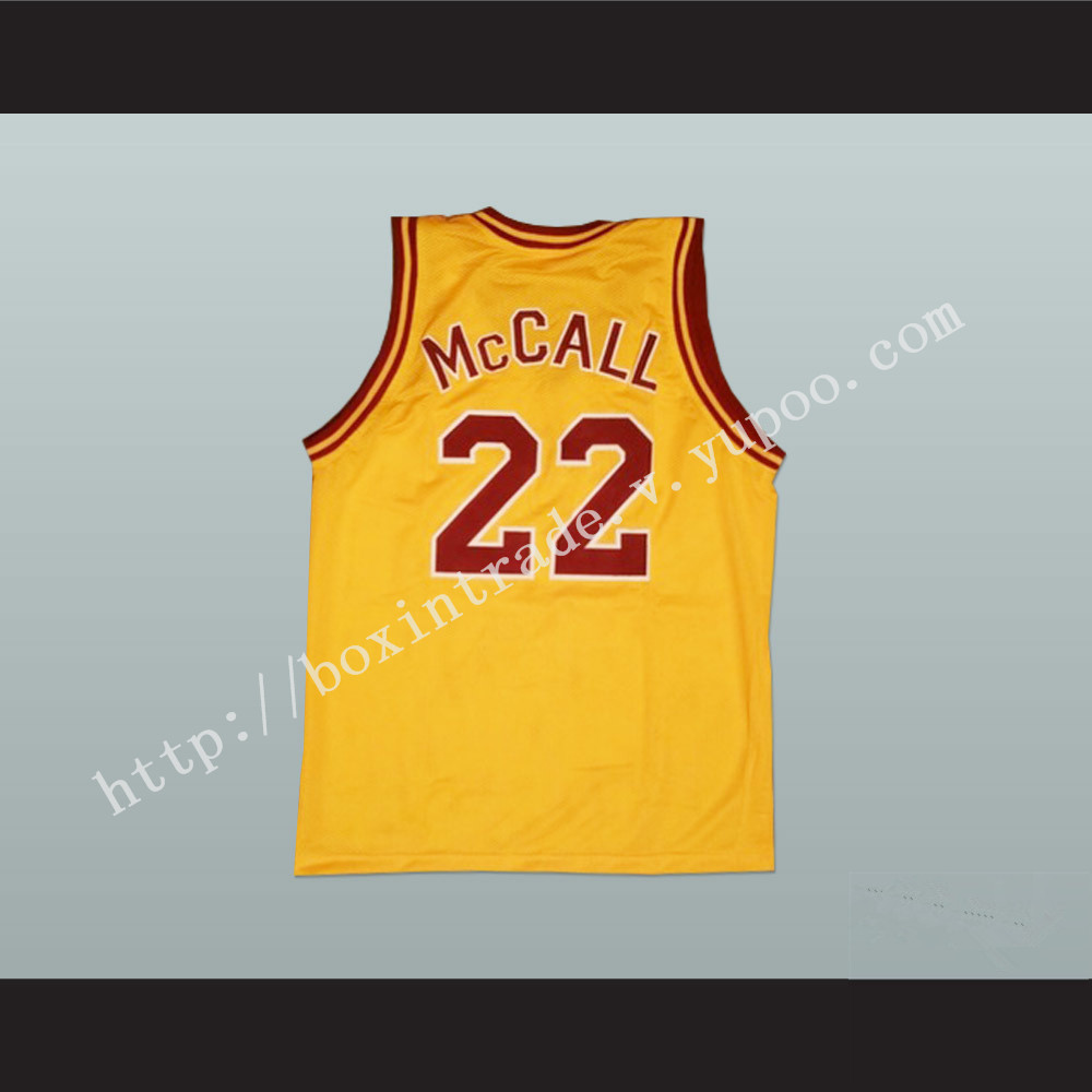 Omar Epps Quincy McCall 22 College Career Basketball Jersey Love and Basketball