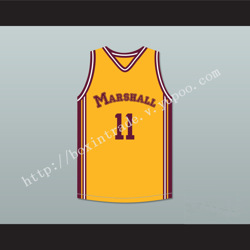 Arthur Agee Jr 11 John Marshall Metropolitan High School Commandos Basketball Jersey Hoop Dreams