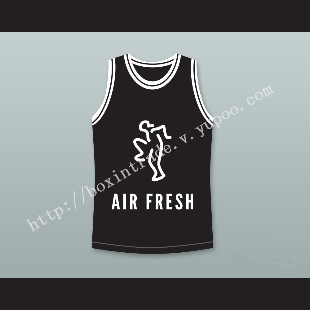 The Fresh Prince of Bel-Air Will Smith 14 Air Fresh Black Basketball Jersey Dream