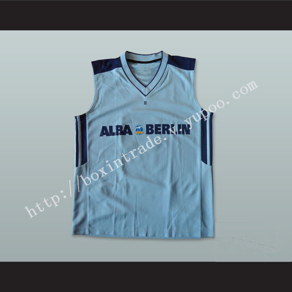 Vlade Petrovic 12 Alba Berlin Basketball Jersey