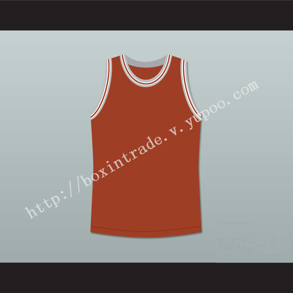 Philip Seymour Hoffman Sandy Lyle Along Came Polly Dark Orange Basketball Jersey