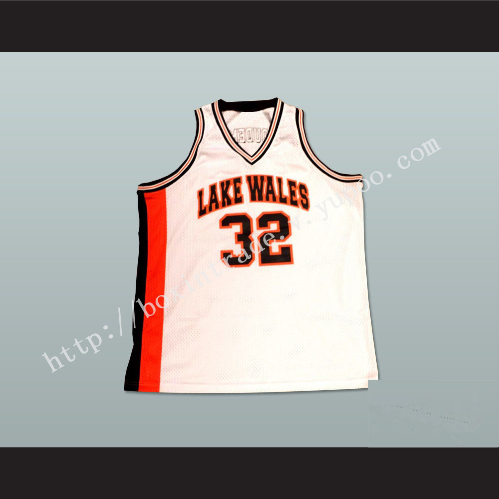 Amar'e Stoudemire 32 Lakes Wales High School Basketball Jersey White