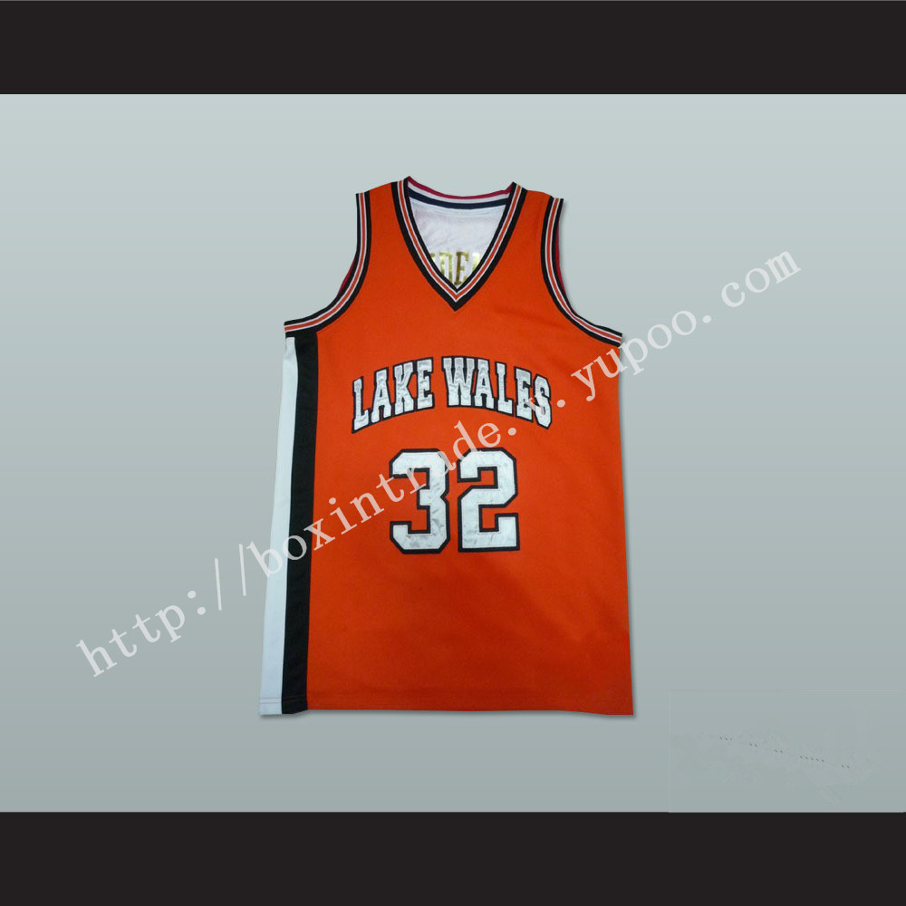 Amar'e Stoudemire 32 Lakes Wales High School Basketball Jersey Orange