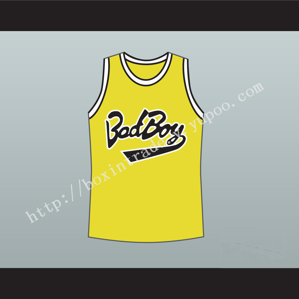 Biggie Smalls 10 Bad Boy Basketball Jersey New