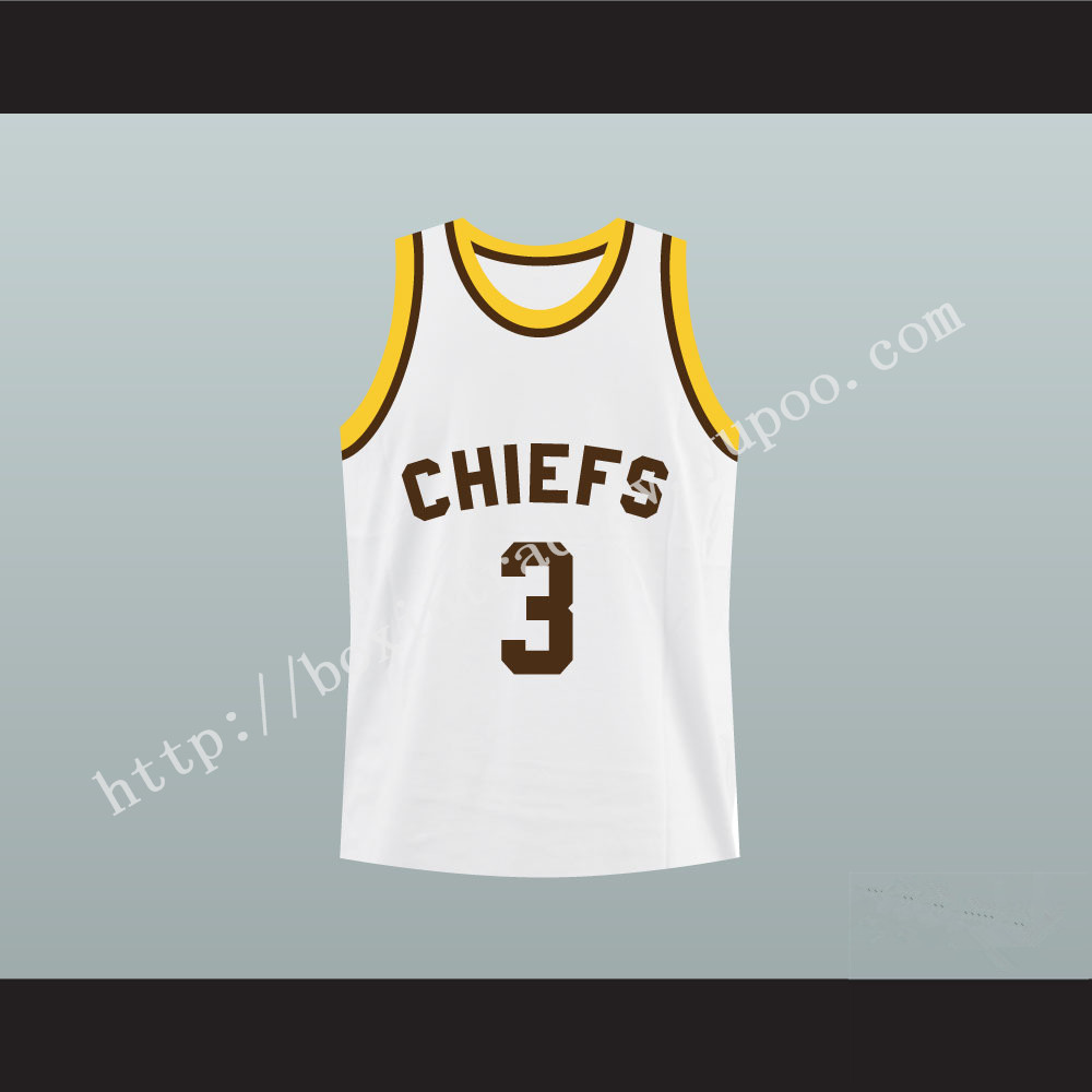 Brad Pitt Kickapoo Chiefs 3 High School Basketball Jersey