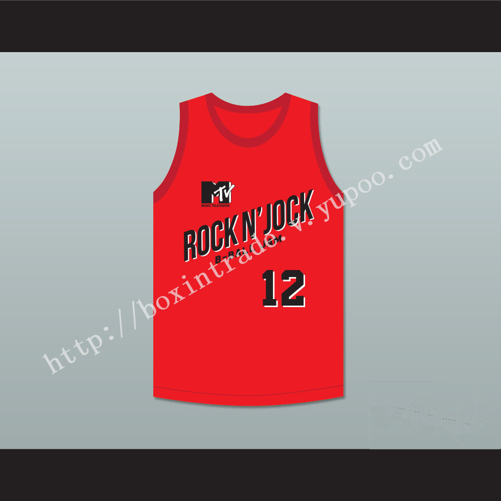 Morris Chestnut 12 Bricklayers Basketball Jersey Second Annual Rock N' Jock B-Ball Jam 1992