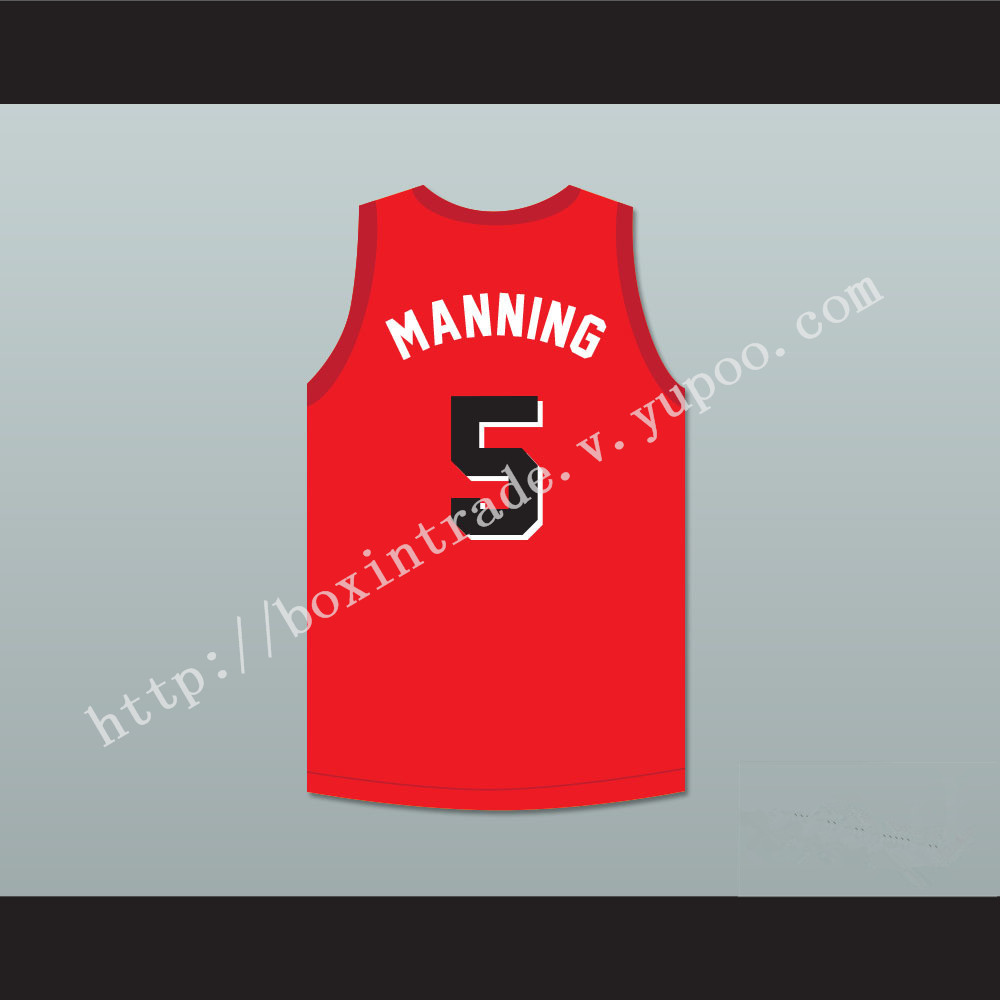 Danny Manning 5 Bricklayers Basketball Jersey Second Annual Rock N' Jock B-Ball Jam 1992