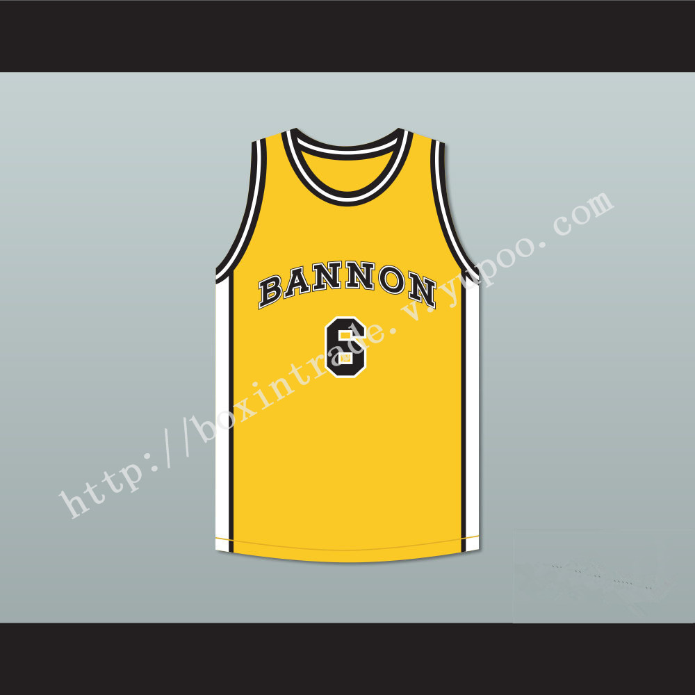 Dante Belasco 6 Bannon High School Basketball Jersey Jeepers Creepers 2