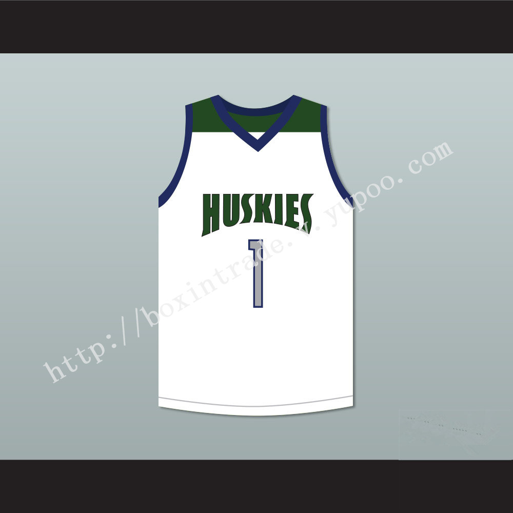 LaMelo Ball 1 Chino Hills High School Huskies White Basketball Jersey