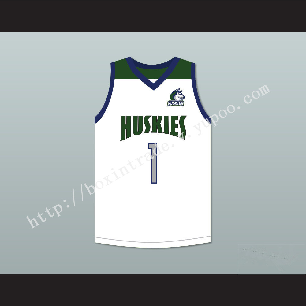 LaMelo Ball 1 Chino Hills Huskies White Basketball Jersey with Patch