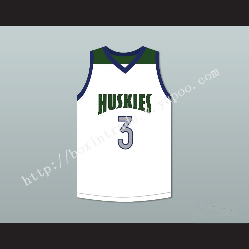 LiAngelo Ball 3 Chino Hills High School Huskies White Basketball Jersey