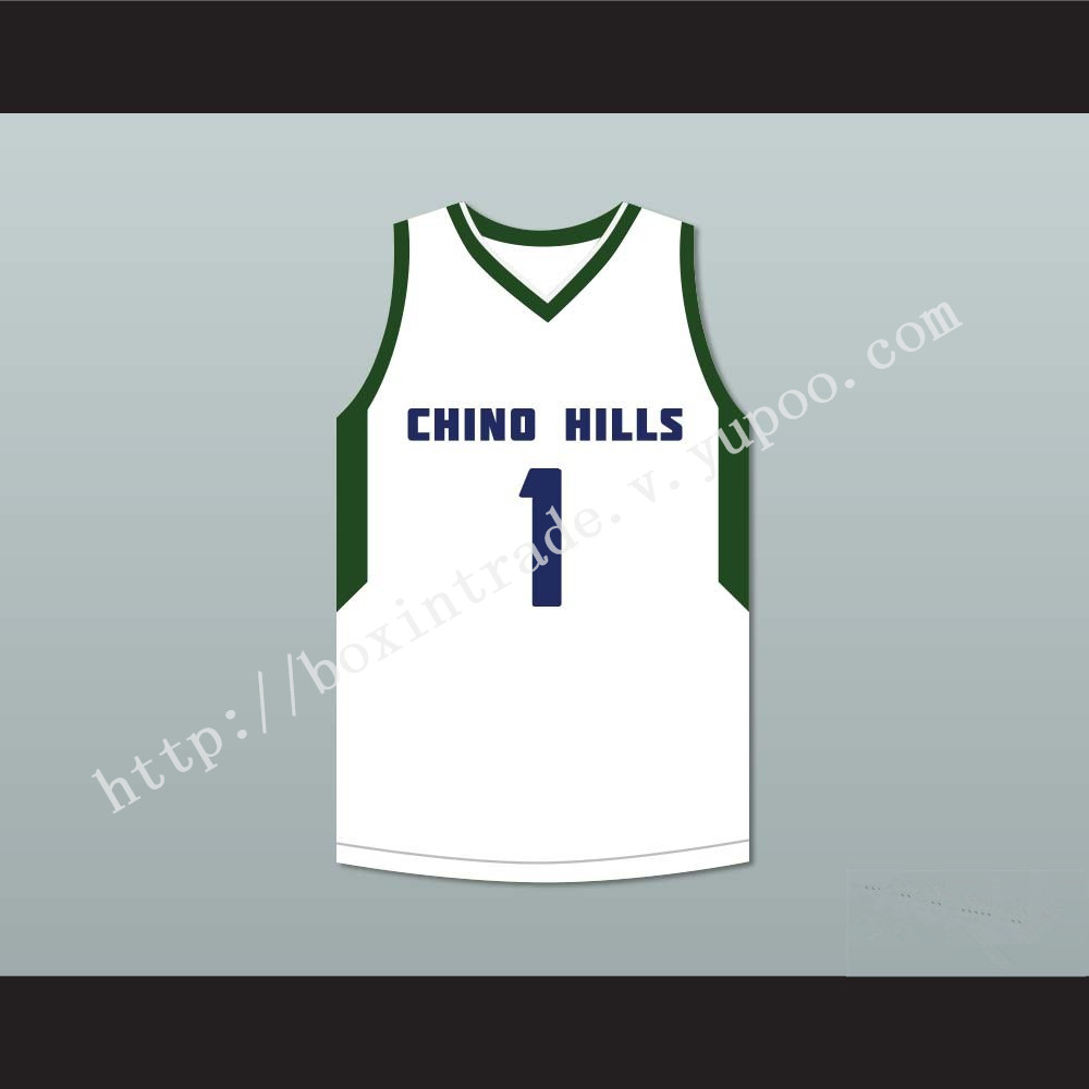 LaMelo Ball 1 Chino Hills High School Huskies White Basketball Jersey 2