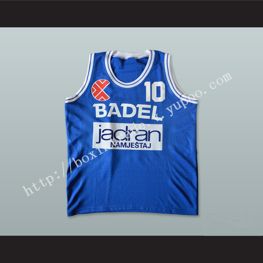 Drazen Petrovic 10 Cibona Zagreb Basketball Jersey