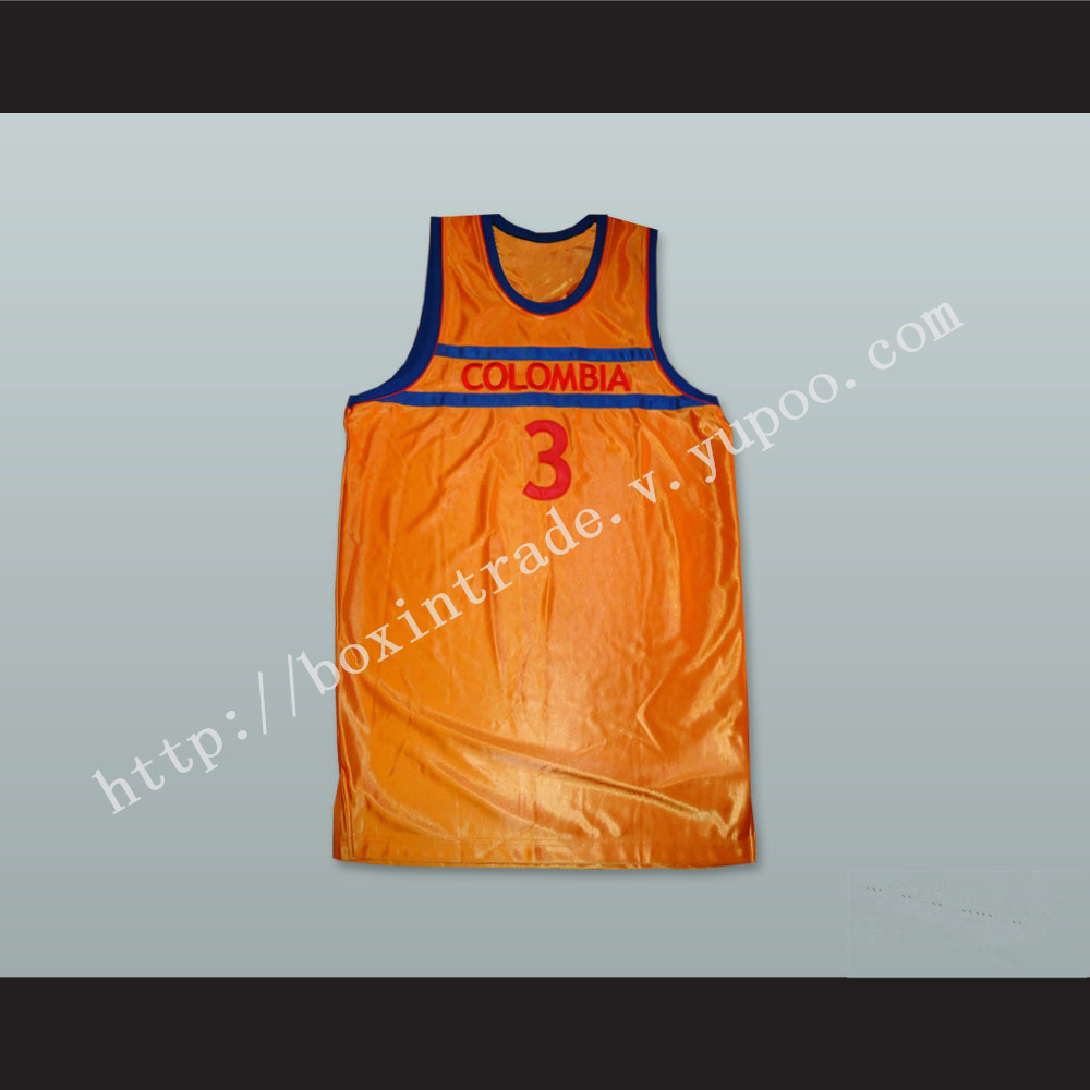 Colombia 3 Basketball Jersey