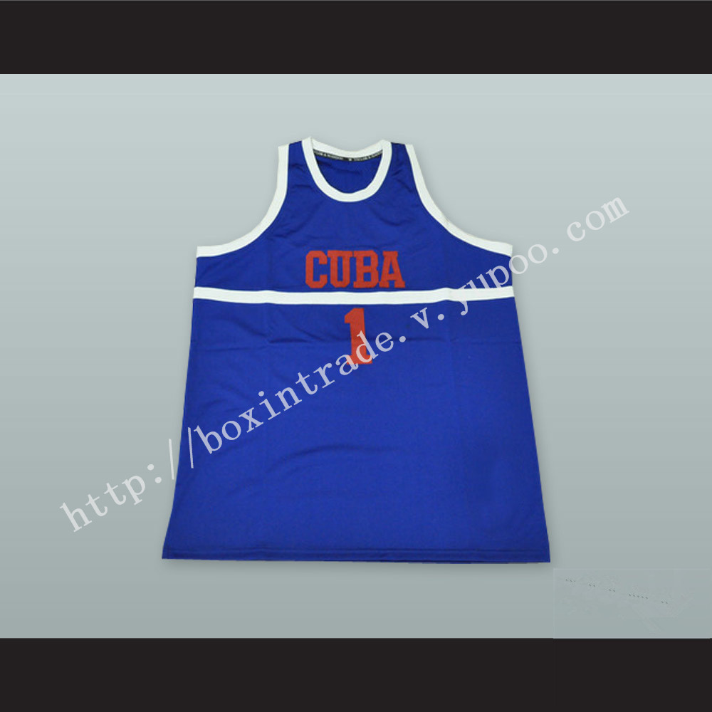 Cuba National Team Basketball Jersey Any Player