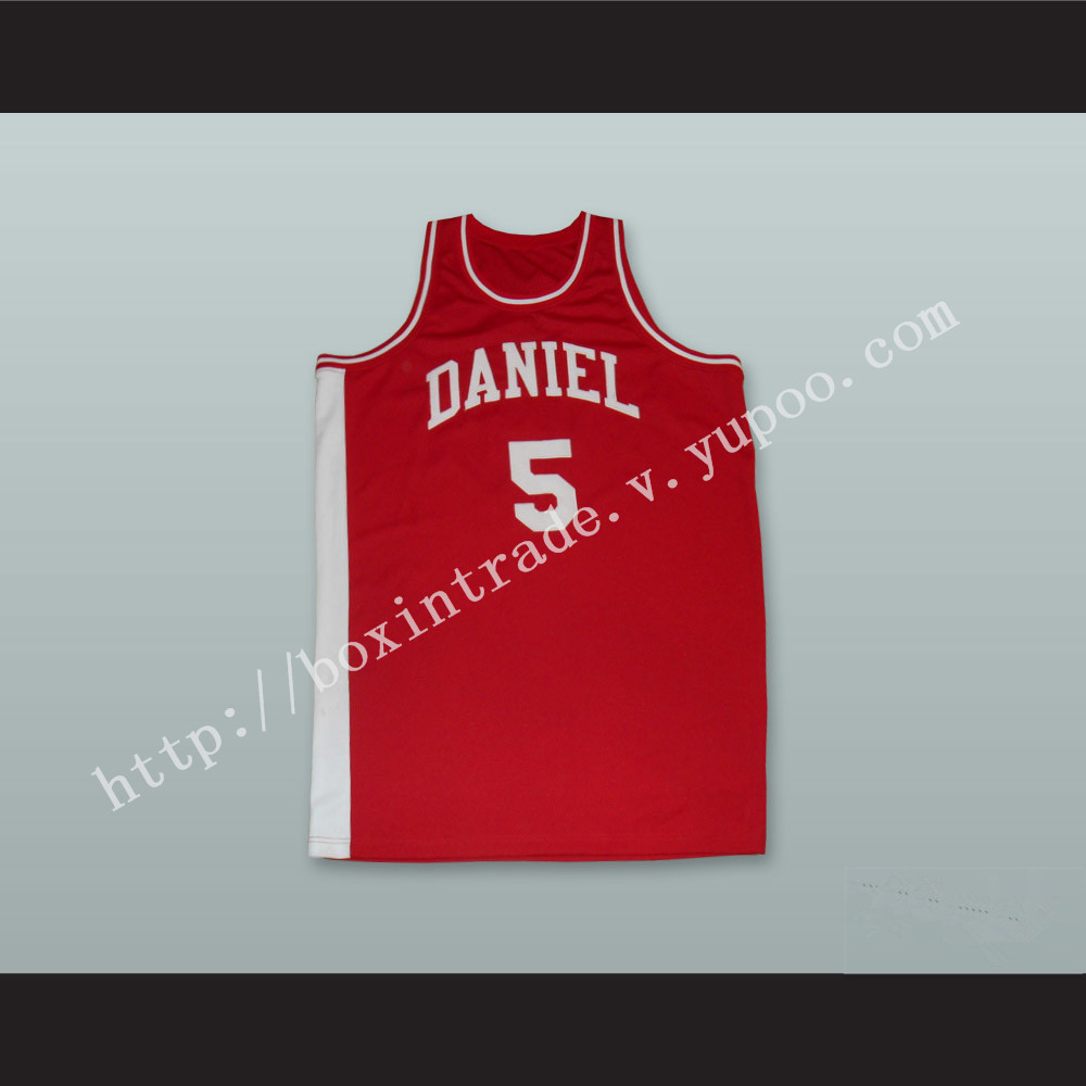 Pistol Pete Maravich 5 Daniel High School Basketball Jersey