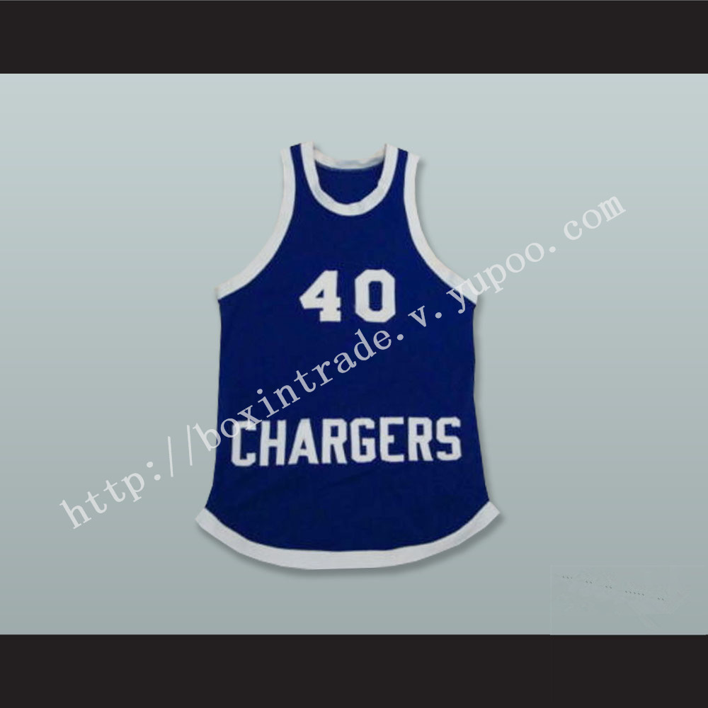 Chargers 40 DCHS High School Basketball Jersey