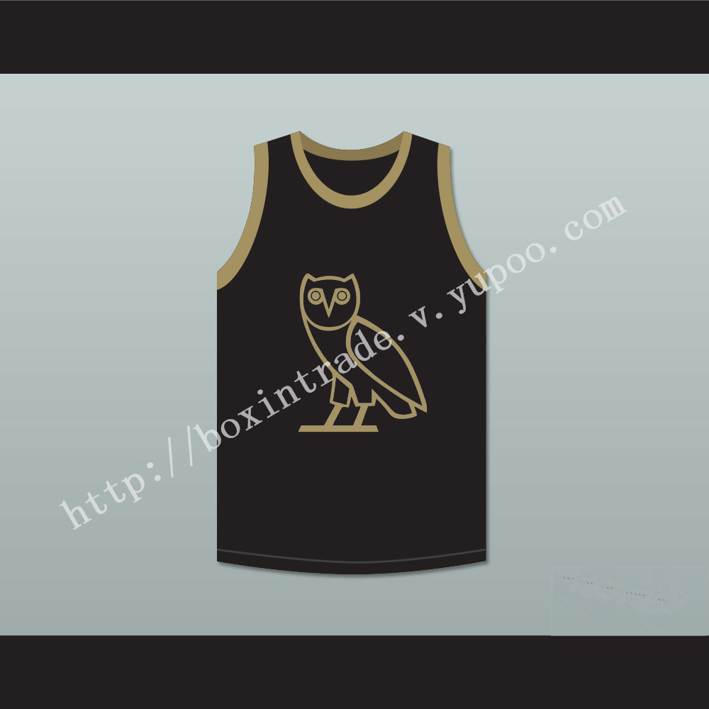 Drake 9 OVO Black Basketball Jersey