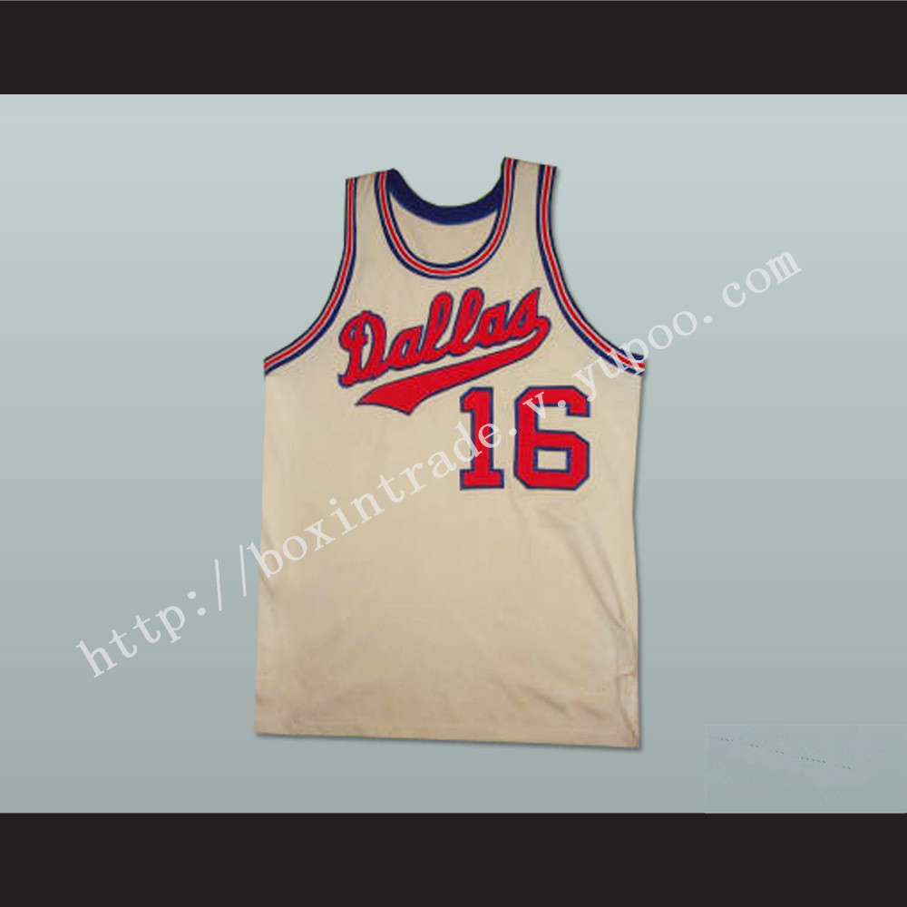 1968 - 1969 Dallas Basketball Jersey Home