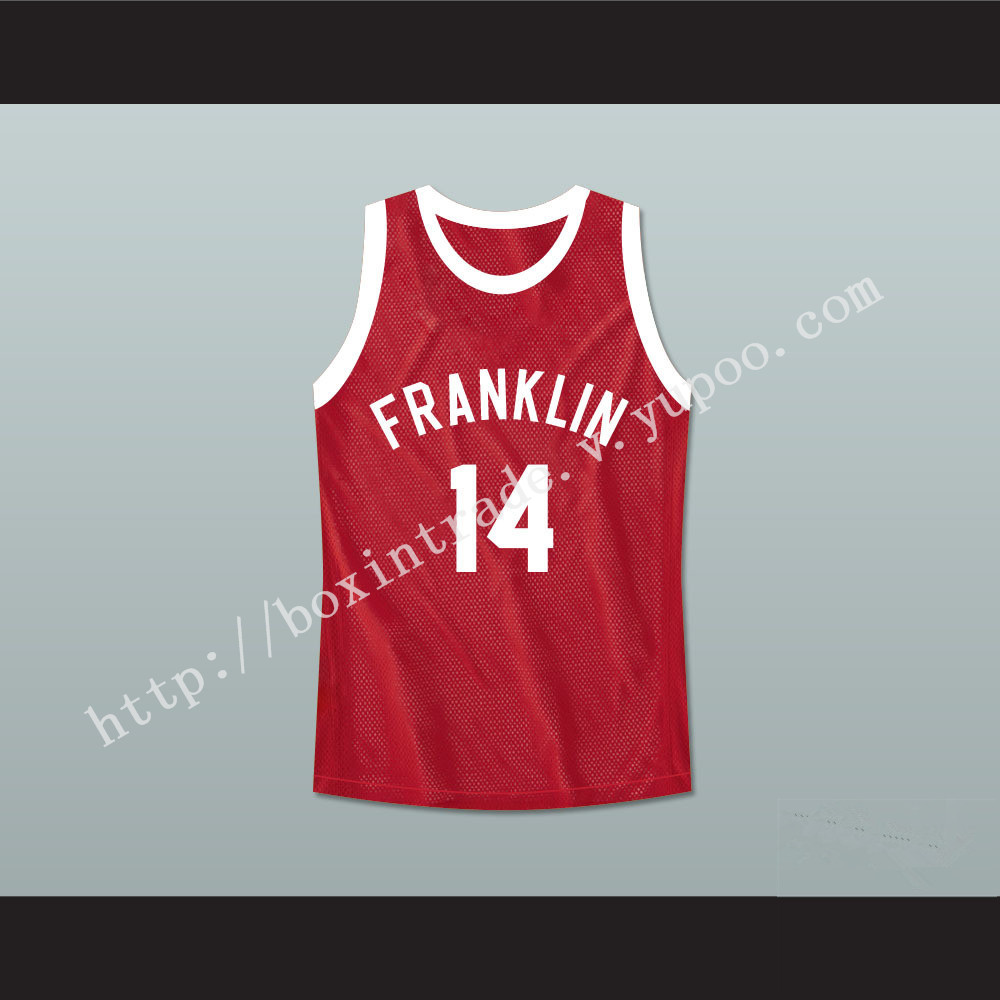 Don Cheadle Earl Manigault 14 Benjamin Franklin High School Basketball Jersey Rebound