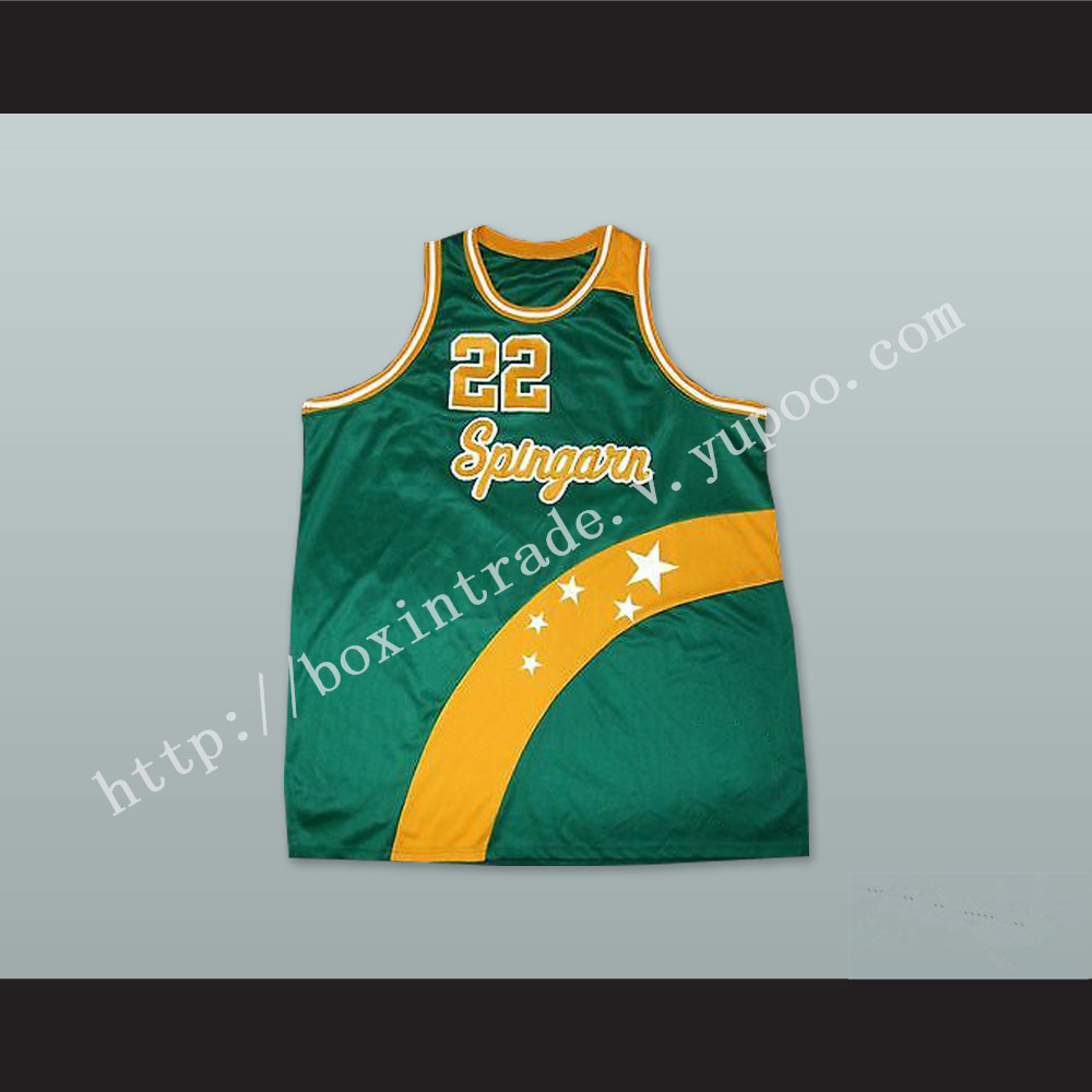 Elgin Baylor 22 Spingarn High School Basketball Jersey