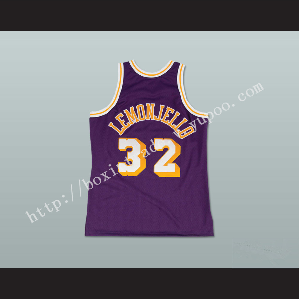 Fletch Alias Series Peter Lemonjello 32 Basketball Jersey