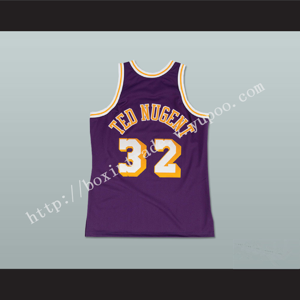 Fletch Alias Series Ted Nugent 32 Basketball Jersey