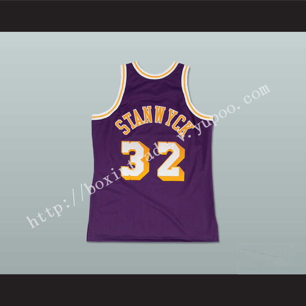 Fletch Alias Series Alan Stanwyck 32 Basketball Jersey