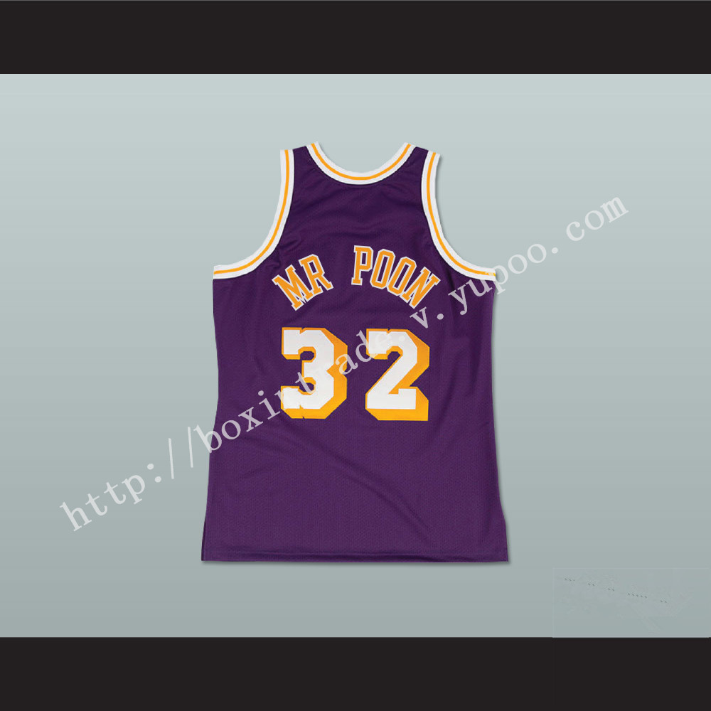 Fletch Alias Series Mr. Poon 32 Basketball Jersey