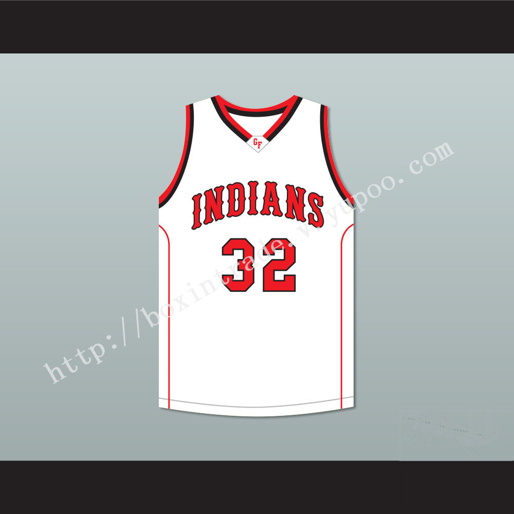 Jimmer Fredette 32 Glens Falls Indians White Basketball Jersey