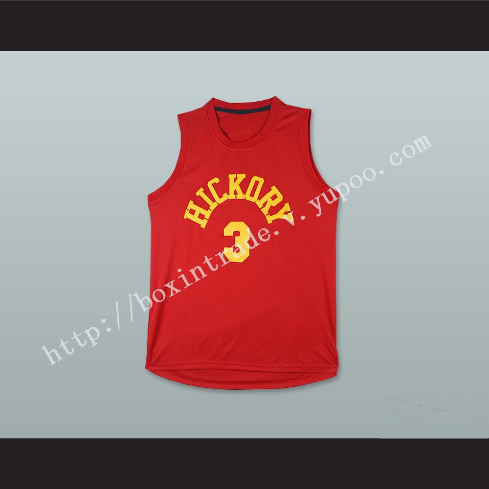 George Hill 3 Hickory Hoosiers Basketball Jersey